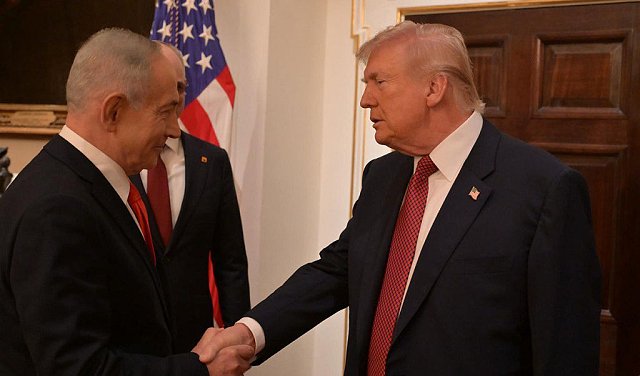 ایران پر زیادہ سے زیادہ دباؤ کی پالیسی بڑھانے پر نیتن یاھو اور ٹرمپ کے درمیان اتفاق